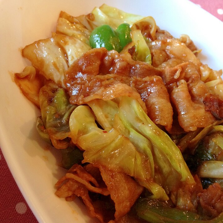 豚バラ薄切り肉 キャベツの味噌炒め レシピ 作り方 By ななじまる 楽天レシピ